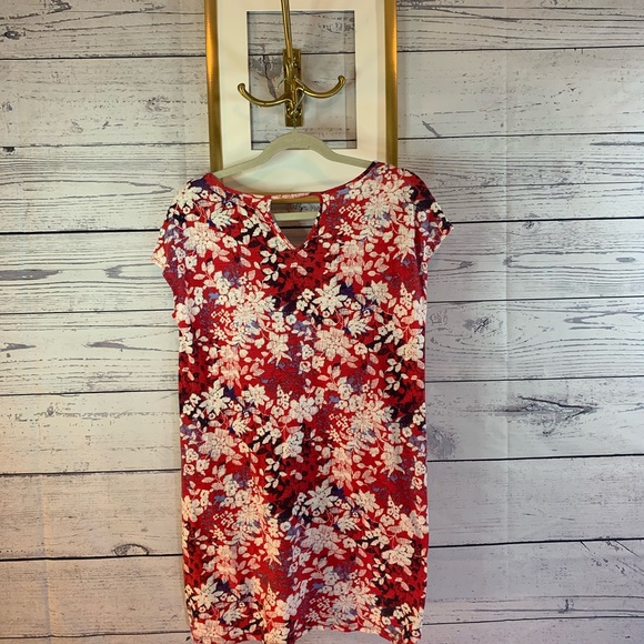 🍀Lucky Brand🍀Floral long shirt Sz:XS - Picture 2 of 7